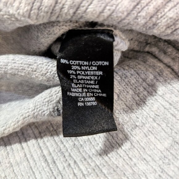 RW&CO turtleneck sweater dress sleeveless grey size XXS - Picture 9 of 16